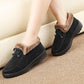 Women's Plush Lined Slip-On Winter Loafers