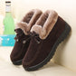Women's Plush Lined Slip-On Winter Loafers