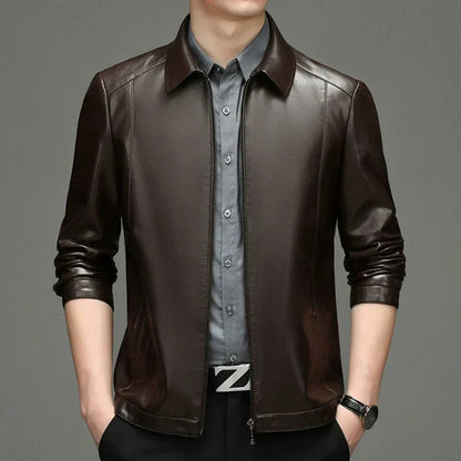 🔥HOT SALE🔥Men's Casual PU Leather Jacket