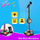 🎁🎄Christmas Sale 49% OFF! 🎤✨Microphone Toy, Karaoke Machine Toy with Light