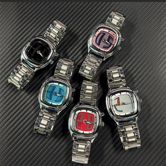 Retro Square Digital Display Watch