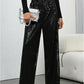 👖✨Women's Sequin Sparkle Wide Leg Pants with Elastic Waistband
