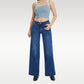 👖 49% OFF 🌊 | Baggy Jeans with Low Waist – Light/Dark Blue & Breathable Fabric