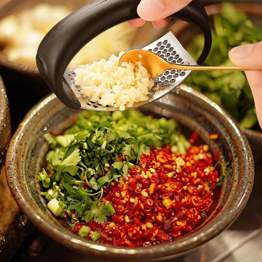🔥🧄Stainless Steel Garlic Presser