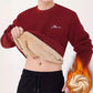 🔥Hot Sale Offers-Men's Thermal Lined Crewneck Sweatshirt