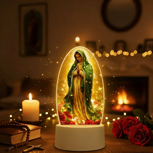 🎅Best Christmas Gift-Up to 49% OFF🙏Inspirational Acrylic Faith-Based LED Night Light