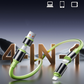 4-in-1 Universal 240W Fast-Charging Cable