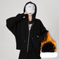 Soft Hooded Zipper Sweatshirt for Women