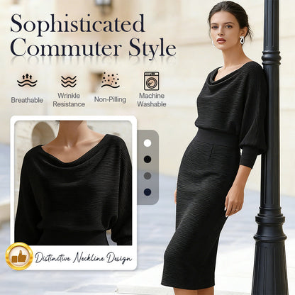 🌟 Limited Time 49% OFF💃Women’s Elegant Waist-Cinching Slimming Dress | Elegant Fit & Figure-Flattering Silhouette✨