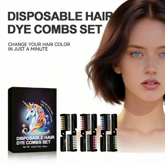 🎁2026 New Arrivals 49% OFF💥6-Pack Disposable Hair Dye Combs Set