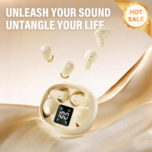 🥳2026 HOT SALE🥳💞50K+ SOLD!🎧 🔋All-Day Comfort, True Wireless Freedom. Dual Earbuds with LED Case – Grab & Go. 🚀📞