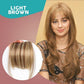 🏆Flash Sale⚡10K+ SOLD! Almost Gone💥Seamless 3D Clip-In Bangs Hair Extensions