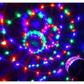 🌈✨ Colorful Rotating Party Light – Auto-Spinning Disco Light