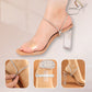 Rhinestone high heel fixation strap