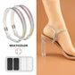 Rhinestone high heel fixation strap