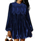 🏆 Hot Sale - 55% OFF ✨Vintage-Inspired Lace Panel Tunic Dress