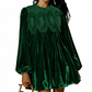 🏆 Hot Sale - 55% OFF ✨Vintage-Inspired Lace Panel Tunic Dress