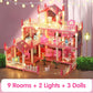 📢📢50% OFF!!⏰DIY Luminous Princess Castle Dollhouse