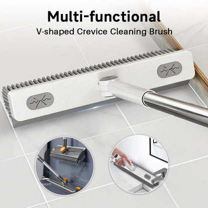 🧹 LIMITED-TIME 50% OFF! ✨2-in-1 Floor Scrub Brush with Squeegee
