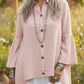 🏆 Hot Sale - 49% OFF ✨Women's Asymmetrical Hem Button-Down Top