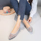 🏆 Hot Sale - 49% OFF ✨Women's Pointed Toe Mesh Sequins Flats