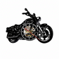 ⏳Limited-time 49% off⏰Retro Motorcycle Vinyl Record Wall Clock
