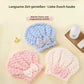 Quick-drying fleece swim cap – New princess design with bow