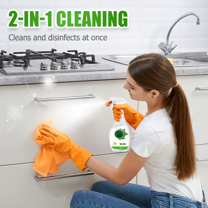 🧴 Household Cleaning & Disinfectant Spray – clean, fresh, and safe in one! 🏠✨