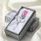 💖 Eternal Love Metal Crystal Rose