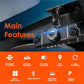 🏆49% Off!🚗4-Channel HD Dashcam with Front Interior Rear Recording🎥
