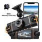 🏆49% Off!🚗4-Channel HD Dashcam with Front Interior Rear Recording🎥