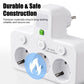 🥳2026 HOT SALE🔥50K+ SOLD!📱🔌 Your Home‘s Safety Guardian! Smart Strip with Overload Protection & Child Lock