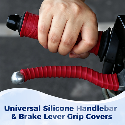 🔥Universal Silicone Handlebar & Brake Lever Grip Covers