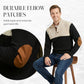 📢49% OFF!! ⏰Men's Colorblock Button-Neck Sweater