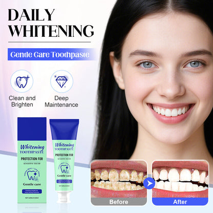 🔥2026 New Arrivals: 49% OFF for a Limited Time!🔥Gentle Care Toothpaste for Daily Whitening