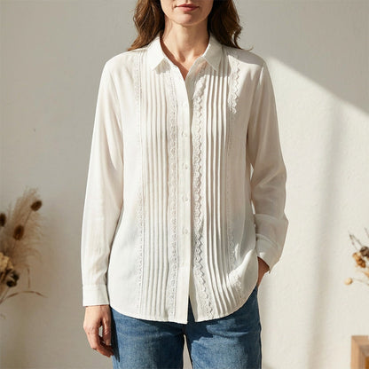 💞Valentine's Day Pre-sale 49% OFF!! - Women's Long Sleeve Button-Down Shirt