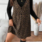 Layered Look Leopard Cami Dress & Top Set