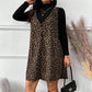 Layered Look Leopard Cami Dress & Top Set