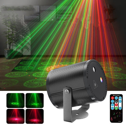 📢📢49% OFF !! ⏰DJ Laser Party Light with 7 Lighting Modes & Remote