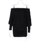 👗💐49% OFF! Off-Shoulder Pleated Skirt – Flattering cut for every body shape ✨💃【Limited Offer】