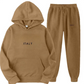 Men's 2-Piece Hooded Tracksuit Set