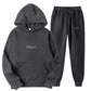 Men's 2-Piece Hooded Tracksuit Set