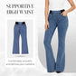 📢📢49% OFF!!⏰Women's High-Waist Stretch Flare Denim Jeans