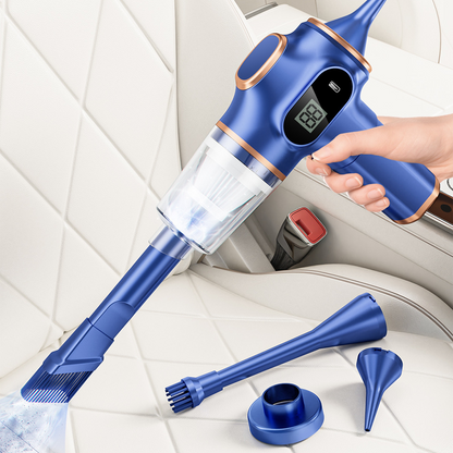 🚗 49% OFF NOW! ✨ 4 in 1 High Power Cordless Car Vacuum Cleaner – Strong Suction, Long Battery Life & Versatile Attachments 🍃