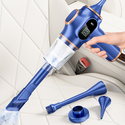 🚗 49% OFF NOW! ✨ 4 in 1 High Power Cordless Car Vacuum Cleaner – Strong Suction, Long Battery Life & Versatile Attachments 🍃