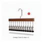 360° Swivel Multi-Hook Wardrobe Organizer