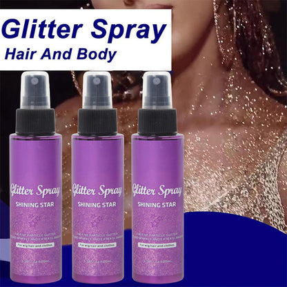 🔥BUY 1 GET 1 FREE-✨Shining Star Glitter Spray for Hair and Body