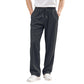 Men’s Casual Straight-Leg Drawstring Pants
