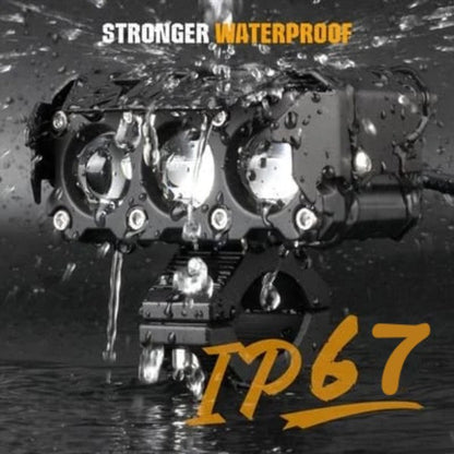 💡 Ultimate Road Illumination | Powerful Motorbike LED Driving Lights ⚡【Buy 2 and get 1 free】