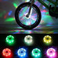 💥【50% OFF】🔥 LED Bike Wheel Hub Light | 7 Colors + 18 Patterns | Fresnel Lens, Soft & Focused Light | Smart Sensor (Auto On/Off) | IP65 Waterproof | USB Rechargeable, 8-12 Hours | Ø8.2 cm | For Nighttime Safety & Style 🚴